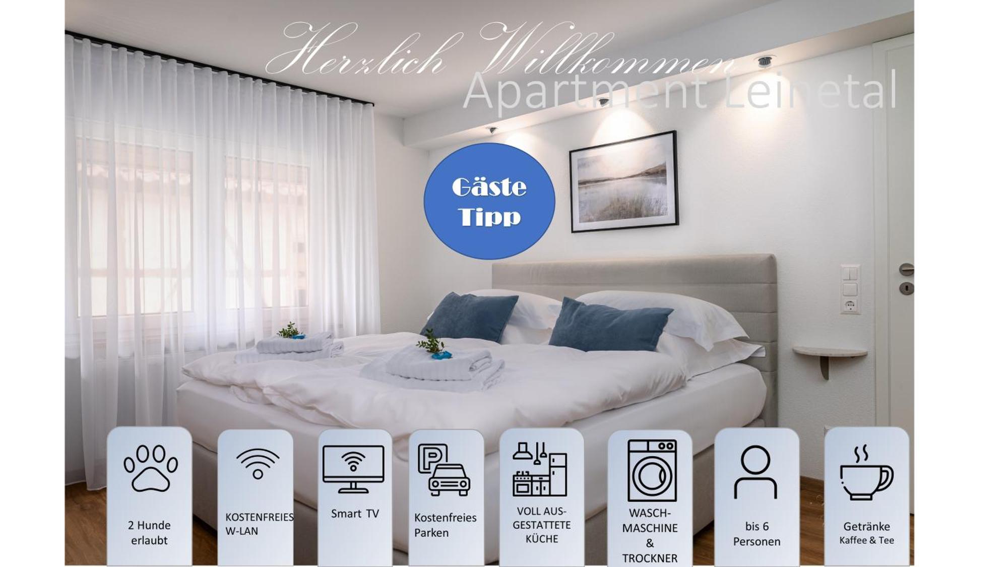 Apartment Leinetal - Bester Schlafkomfort In Hochwertiger Hotelbettwaesche, 3 Zimmer - Grosse Kueche, Duschbad & Parkplatz نورتهايم المظهر الخارجي الصورة